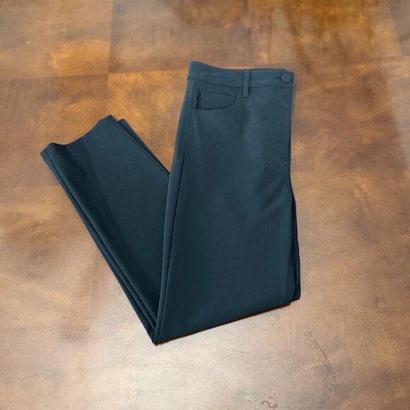 Theory Women's Precision Ponte Dress Pants - Size 8 - Sleek Black - NWT's